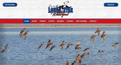 Desktop Screenshot of lonestarwaterfowl.com